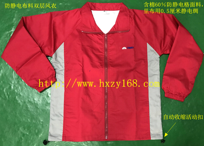 ＣＶＣ防静电双层运动风衣
